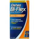 Osteo Bi- Flex apvienotās veselības apvalkotās tabletes Trīskāršā stiprums – 80ct, iepakojumā 2 tabletes