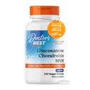 Doctor's Best, Glucosamine Chondroitin MSM, 240 Capsules, 300 grams