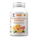 ANDREW LESSMAN vitamīns C 500 komplekss 60 kapsulas - neadekvāts vitamīns C Plus Citrus Bioflavonoids imūnās sistēmas un pretoksidanta balstvielai, bez kuņģa atsitiena, mazs Viegli norīt kapsulas