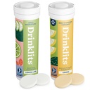 Dzeramais citrona immunitāte un citrona-mēmes hidrācijas tabletes (2) Tube Combo Pack 