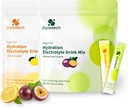 Dynatech Nulles cukura Elektrolītu Dzēriens Mix - Citron, Passion Fruit - Hidrācija Pulveris Paketes ar 10 Elektrolītiem un vitamīniem -- Non-GMO, bez glutēna, vegana Elektrolītu Packets - 32 Servējumi