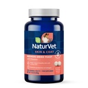 NaturVet alus Kaltēts raugs Formula ar ķiplokiem Flavoring Plus Vitamīni suņiem un kaķiem, košļājamās tabletes, Ražots ASV ar globāli Avota Sastāvdaļas 1000 Skaits