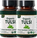 Tulsi 120 tabletes – USDA Organic Holy Basil – Atbalsta Stress Reljef & Adaptogenic Balance*” Diētiskā papildinājums120tab – iepakojums pa 2