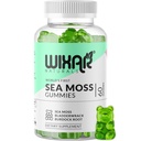Sea Moss Gummies - Dabīgs Īrijas jūras moss un urīnpūslis ar pīrāga gumiju - 60 Gumijas - Vegan - Veselīgs Imūns, Gut & Kopumā Wellness Support - Herbal Alkaline papildinājumi