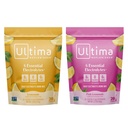 Ultima Paplēninātājs Elektrolītu pulveris Dzēriens Sajauciet Bundle – bez cukura – citronāde un rozā citronāde, 20 Iepakojumi – 6 Elektrolīti un minerālvielas – Keto Friendly, Vegan, Non-GMO