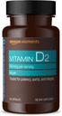 Elementi D2 vitamīns 2000 SV, Vegan, 65 kapsulas, atbalsta spēcīgus kaulus un imūno veselību, 2 mēnešu piegāde (iepakojums var atšķirties)