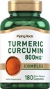 Piping Rock Turmeric Kurkumīns Papildinājums 800mg 