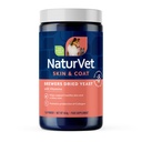 NaturVet alus Žāvēts raugs Formula ar ķiploku uzliesmojošs Plus Vitamīni suņiem un kaķiem, Pulveris, Ražots ASV ar globāli avotu Sastāvdaļas 1 Pupiņa