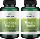 Swanson Stinging Nettles - augu Papildinājums Prostata Veselības un urīna Tract Support - Dabas Formula atbalsta Respiratoro veselības un šķidruma līdzsvars - (120 kapsulas) (2 iepakojums)
