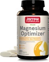 Jarow Formulas Magnija Optimizators - 200 tabletes - atbalsta kaulu veselību un muskuļu funkcijas - Exercise & Izturība Ieguvumi - Ietver Taurīns, P5P & vitamīns B6 - 100 Kalpo