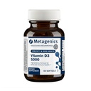 Metagēni D3 vitamīns 5000 SV Papildinājums - augstas potences softgeli imūnai, kaulu un sirds veselībai* - 125 μg Holekalciferols kokosriekstu eļļā pastiprinātai absorbcijai* - ne- GMO, bez lipekļa - 60 skaitļa