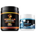 Gorilla režīms Pre Workout (BlackBerry Lemonade) + HydroPrime Glicerīns Pre Workout - Visaptverošs Stack for Hyper-Hidration, Sūknis, Power, Izturība, un termoregulācija