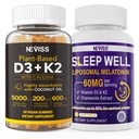 NEVISS D3K2 vitamīns 5000IU