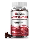BEWORD Astaksantīns 12mg ar MCT Oil, 60/120 Softgels 2-mēnesis Piedāvājums 