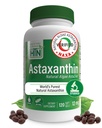 Veselības Thru Uzturs Astaksantīna Triple Strength 12mg Papildinājums 120 Softgels AstaZine no Algae Organiski aug Pristine Himalaju ūdenī 
