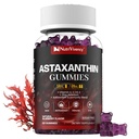 Astaksantīns Gumijas, 12 mg Per Gummy 24 mg Max, Astaksantīna piedevas ar vitamīnu A/C/D/E, Resveratrol, 14-IN-1 Antioksidanti Blend vīriešiem, āda, acis, Imūnsupports, bez cukura, Vegan, 60 Ct