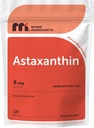 Mikro Sastāvdaļas Astaksantīns 6mg ar MCT Oil, 120 Softgels - Premium Astaksantīns Antioksidants Papildinājumi* - svaiga mikroaļģes Avots - Triple Strength, Non-GMO, bez lipekļa, bez sojas
