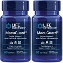 Life Extension MacuGuard Acu atbalsts ar safronu un astaksantīnu – Acu veselības papildinājums veselīgai redzei – ar luteīnu, zeaksantīnu, mezo-zeaksantīnu – bez lipekļa, ne-GMO – 60 softgeliem
