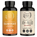 Happy Healthy Hippie Joy-Filled ar Saffron Mood Support Papildinājums & Glow to Astaxathin Papildinājums