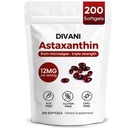 Divani Astaksantīns, dabiskais astaksantīns, ne-ĢMO, bez lipekļa, bez sojas, ikdienas acs, ādas atbalsts (1)