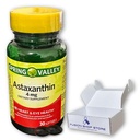 Astaksantīns 4 mg- 30 Softgels (1 iepakojums), iepakots Fusion Store veikalā