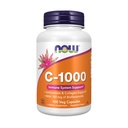 NOW uztura bagātinātāji, C-1000 vitamīns ar 100 mg bioflavonoīdu, antioksidantu aizsardzība*, 100 Veg kapsulas