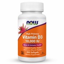 NOW uztura bagātinātāji, vitamīns D-3 10 000 SV, augstākā aktivitāte, strukturālais atbalsts*, 200 softgeli