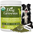 Superfood Multivitamīnu pulveris - Suņu vitamīni un piedevas, Organic Kelp, Spirulina, Sea Moss Homemade Food, Kibble un Raw Maleals, Enerģija, Imūnās, locītavu un ādas atbalsts visiem laikmetiem