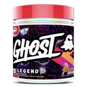 GHOST Legend All Out Pre-Workout Pulveris, Orange Cream - 20 Kalpojumi - Pirms-Workout Papildinājums vīriešiem un sievietēm - Enerģija un sūkņi - Kofeīns, Citrulīns, Beta Alanīns, Betaīns, NO3-T Bez cukura