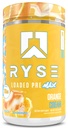Ryse ielādēts Pre Max Pre Workout pulveris - Orange Cream - 300mg Dual-Fase Kofeīns ilgstošai enerģijai vīriešiem un sievietēm - L-Citrulīns, PeptiPump & Alpha-GPC jaudai, sūkņiem & Focus - 25 Kalpojumi