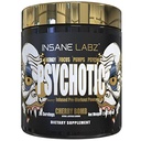 Insane Labz Psychotic Gold, High Stimulant Pre Workout Pulveris, Extreme Lasting Enerģijas Focus, Sūkņi un izturība ar Beta Alanine, DMAE Bitartrate, NO Booster (35 Kalpo, Ķiršu Bumba)