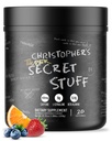 RAW Thuper Thavage Pre Workout Pulveris - Augsta līmeņa pirmsdarbs ar kreatīnu, Beta Alanīnu, L-citrulīnu un kofeīnu - Chris Bumstead Vingrošanas un fitnesa papildinājums vīriešiem un sievietēm - Secret Stuff