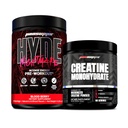 PROSUPPS Hyde Nightmare Intensīvas enerģijas pirmsdarbs, asins ogu un kreatīnu 300 paka