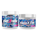 Evogen EVP Xtreme NO Amino K.E.M. Bundle – pirms treniņa pulveris & EAA / BCAA sūknis Volumizer muskuļu augšanu, hidratācija un veiktspēju       