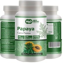 Papaya Leaf ekstrakta kapsulas (tabletes) - 300 tabletes, 150 Kalpojumi, 1000 mg, atbalsts Trombocītu viendabība un Gremošana* (1. iepakojums)