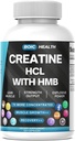 Kreatīna HCL + HMB kapsulas   - 410 mg HMB uz vienu Kalpo & 1250 mg Kreatīna hidrohlorīds -- Veiktspēja Formula un Ultra-Pure Strength -- Nē Bloating, Augsta Šķīstošā - 120 Kapsulas
