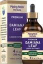 Piping Rock Damiana Leaf Ārstniecības augu Tincture 4 fl oz 