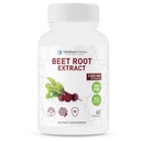 Sarkanās bietes ekstrakts 1300mg uz vienu Kalpotāju – Pulverveida bietes Papildinājums - 60 Kapsulas - 1 mēnesis - Vegan Friendly - Ražots ASV