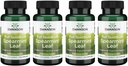 Swanson Spearmint Leaf (Menta Spicata)-Full Spectrum Herbal Papildinājums, kas atbalsta Gremošanas veselības & Vieglās kuņģa problēmas - (60 kapsulas, 400 mg katra) 4 iepakojumi