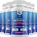 Nano Defense Pro Probiotikas papildinājums - NanoDefense Pro Advanced Formula veselīgam nagu atbalstam Kapsulas Maksimālais stiprums Vīrieši Sievietes (5 paka - 300 kapsulas)