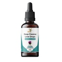Dziļās aknas attīra šķidruma pilienus ar piena dagli, artišoka ekstraktu, Dandelion Leaf & Turmeric Curcumin for Detox, remonts un immunity - Organic, Non-GMO - 2 fl oz Pudele