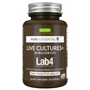 Igennus Probiotikas & Prebiotics 2 in 1, Lactobacillus Acidophilus & Bifidobacterium, Gut Health Support, Live Cultures+ Lab4, Garantēts 25 miljardu KVV, Sievietes un vīrieši, Nepeldošas, Ne-GMO, 30 Kapsulas