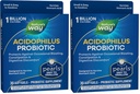 Dabas ceļš Acidophilus Probiotic Pearl,Atbalsts Gremošanas līdzsvars un Gut Veselība,Reduce Retāk Aizcietējums un uzpūšanās*,1 miljardu kultūras,30 Softgels,(Iepakojums no 2)