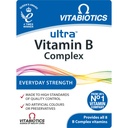 Ultra vitamīna B-kompleksa tabletes - iepakojumā 60 tabletes