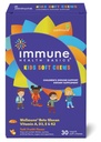 Kids Soft Chews ar Wellmune® -- Natural Beta Glucan Papildinājums Imūnsupport & Daily Wellness -- Allergen-Free & Nav pievienots cukurs -- Tutti-Frutti Flavor, 30 Soft Chews