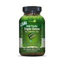 Irwin Naturals Milk Thattle Triple-Detox – Uzlabots aknu un detox atbalsts, 60 Šķidrie softgeli