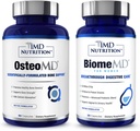 1MD Barošana OsteoMD un BiomMD sievietēm Bundle     - Visaptverošs kaulu atbalsts un urīna veselība