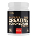 100% Pure Kreatīna monohidrāts Pulveris 200 Kalpo, Mikronizēts pulveris, Muskuļu augšana, Neuzliesmojošs, Ideāls sportistiem un fitnesa Enthusiasts, trešās puses lab Tested, Vegan, 1000 g