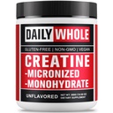 5000mg Creatine Monohydrate Micronized Powder, Pure Unflavored Micronized Creatine Monohydrate 300g (60 Servings) Nutritional Supplements for Men & Women Sugar-Free,Vegan, Non-GMO with Scoop