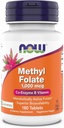 Tagad papildinājumi, metilfolāts 1000 μg, metaboliski aktīvs folikuls*, līdz-enzīms B vitamīns, 180 tabletes